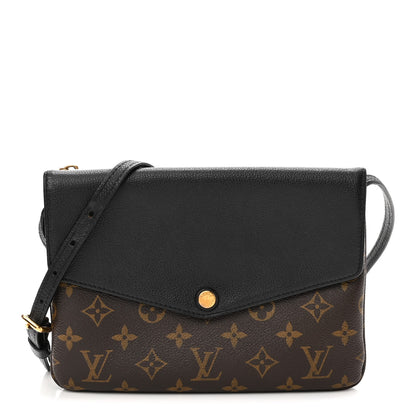 Louis Vuitton Monogram Twice Pochette Black 1 of 13