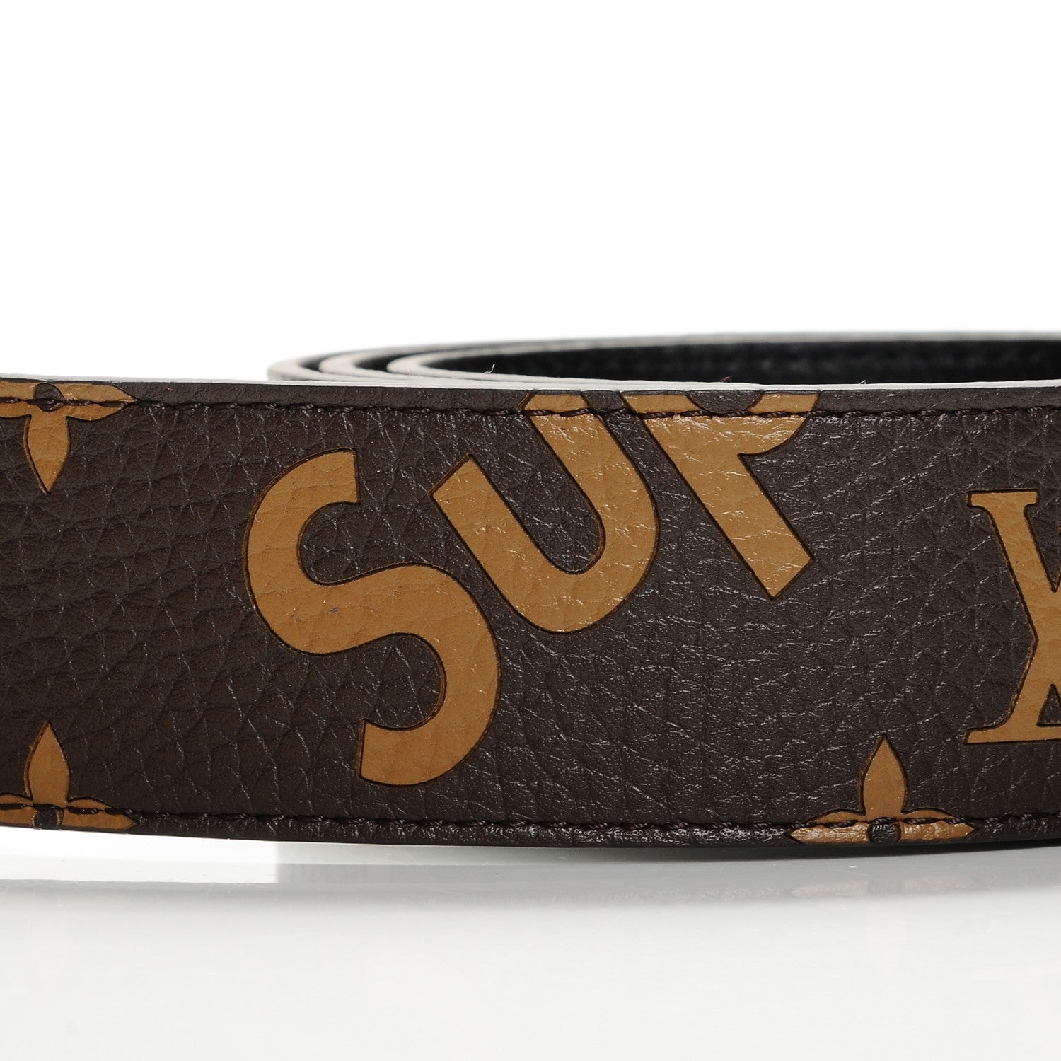 Louis Vuitton X SUPREME Monogram 40mm LV Initiales Belt 90 36 7 of 9