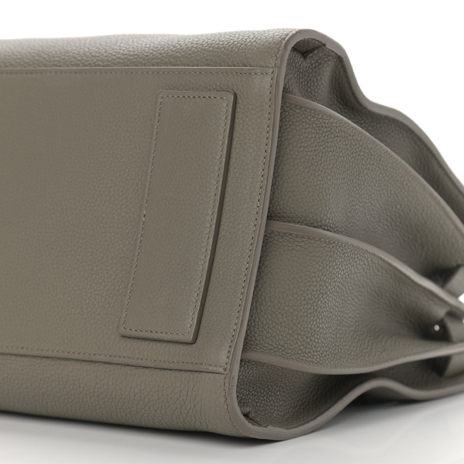 Saint Laurent Grained Calfskin Medium Supple Sac De Jour Kaki Militaire 8 of 13