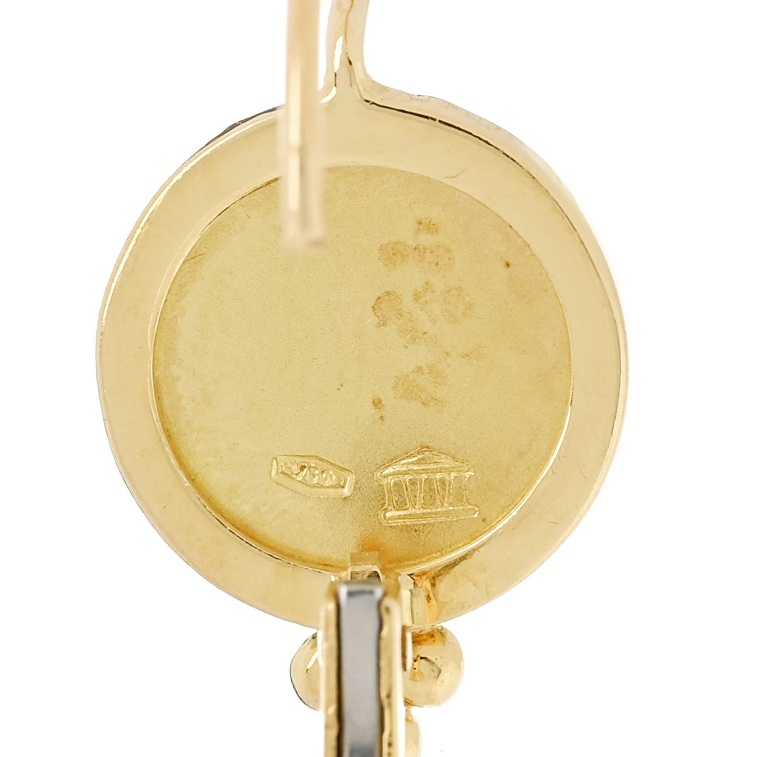 Temple St. Clair 18K Yellow Gold Angel Earrings 4 of 4