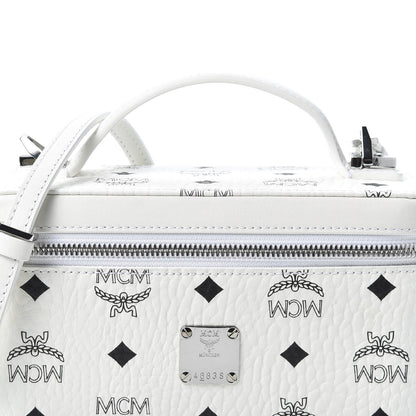 MCM Visetos Vanity Case White 8 of 8