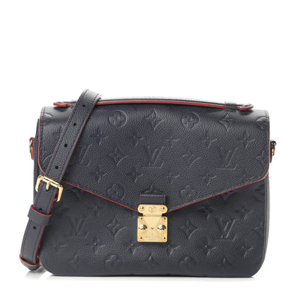 Louis Vuitton Empreinte Pochette Metis Marine Rouge 1 of 13