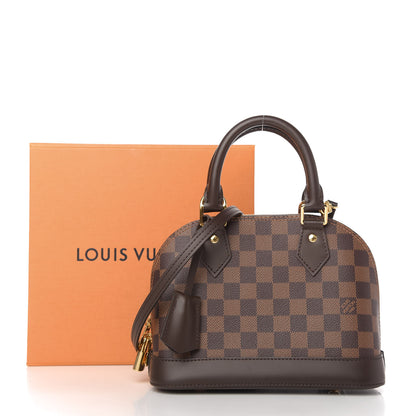 Louis Vuitton Damier Ebene Alma BB 9 of 9