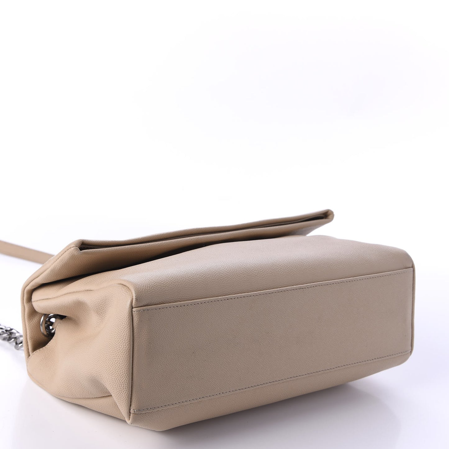 Grain De Poudre Medium West Hollywood Monogram Fold-Over Nude Powder