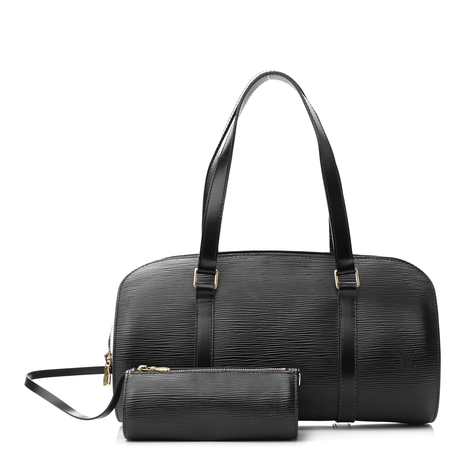 Louis Vuitton Epi Soufflot Black 1 of 12