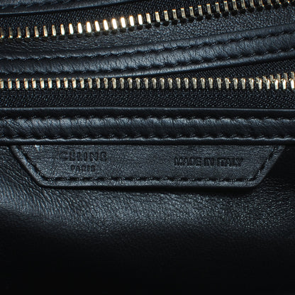 Celine Smooth Calfskin Shoulder Luggage Black 8 of 9