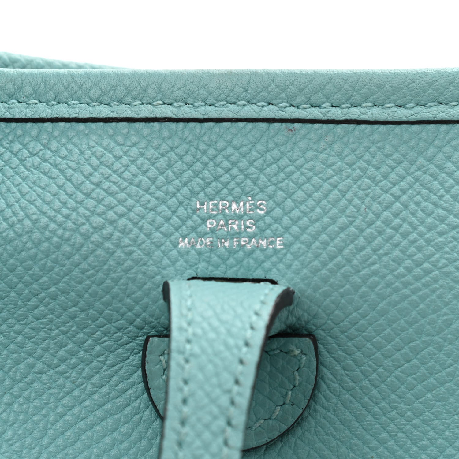 Hermes Epsom Evelyne TPM Bleu Atoll Bleu Zanzibar 6 of 14