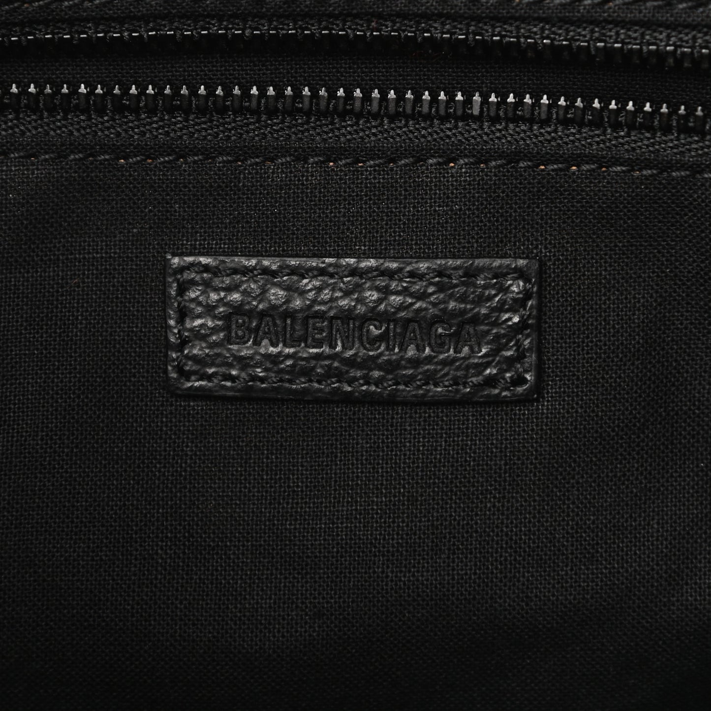Grained Calfskin Black Hardware Small Neo Classic Hobo Black
