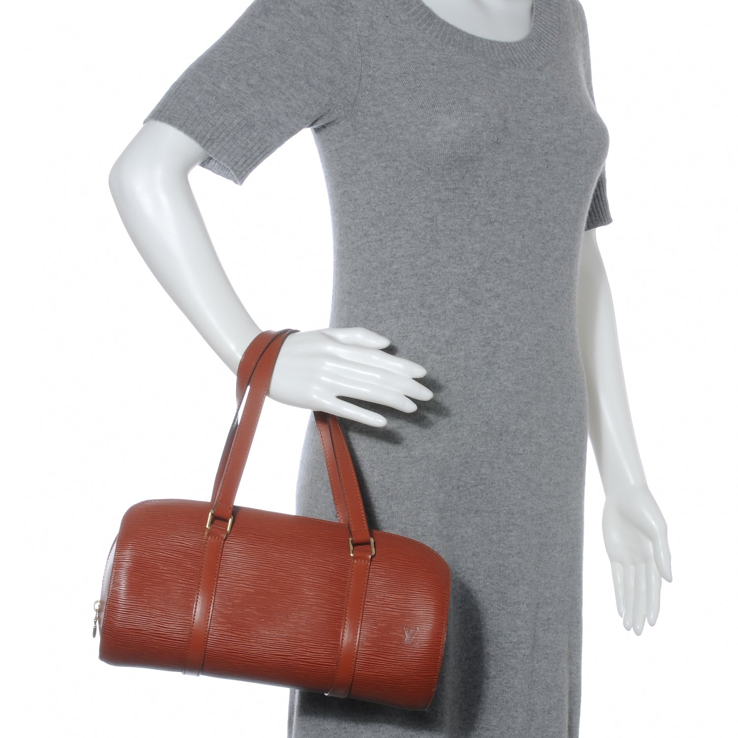 Louis Vuitton Epi Soufflot Fawn 2 of 8