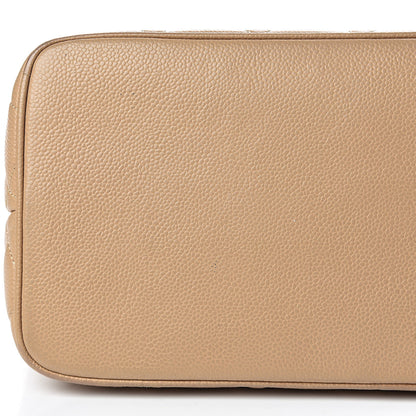 Chanel Caviar Quilted Medallion Tote Beige 19 of 21