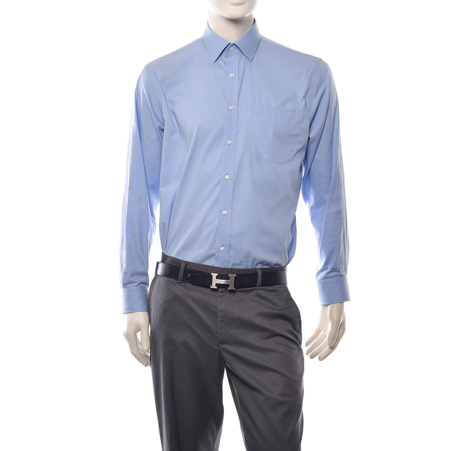 Box Togo 32mm H Belt 90 Bleu Marine Grey