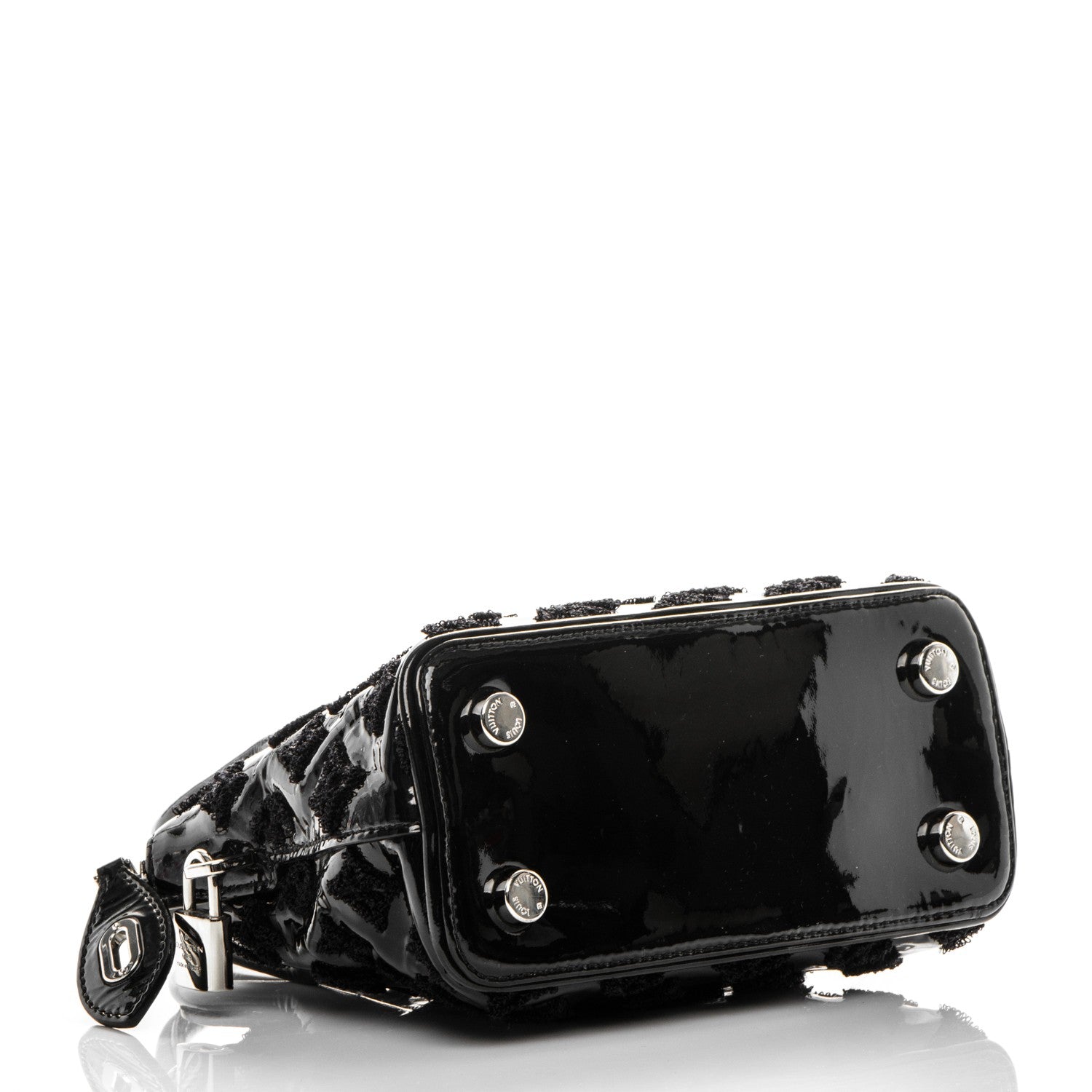 Louis Vuitton Patent Fascination Lockit BB Black 4 of 8