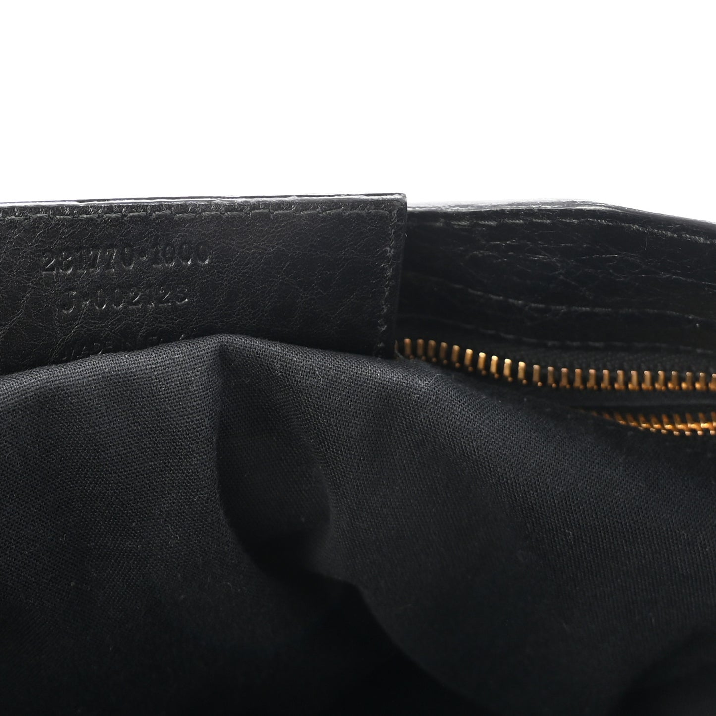 Agneau Giant 12 Gold Hardware City Black