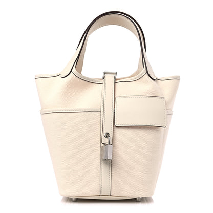 Hermes Toile Goeland Swift Cargo Picotin Lock 18 Nata 1 of 8