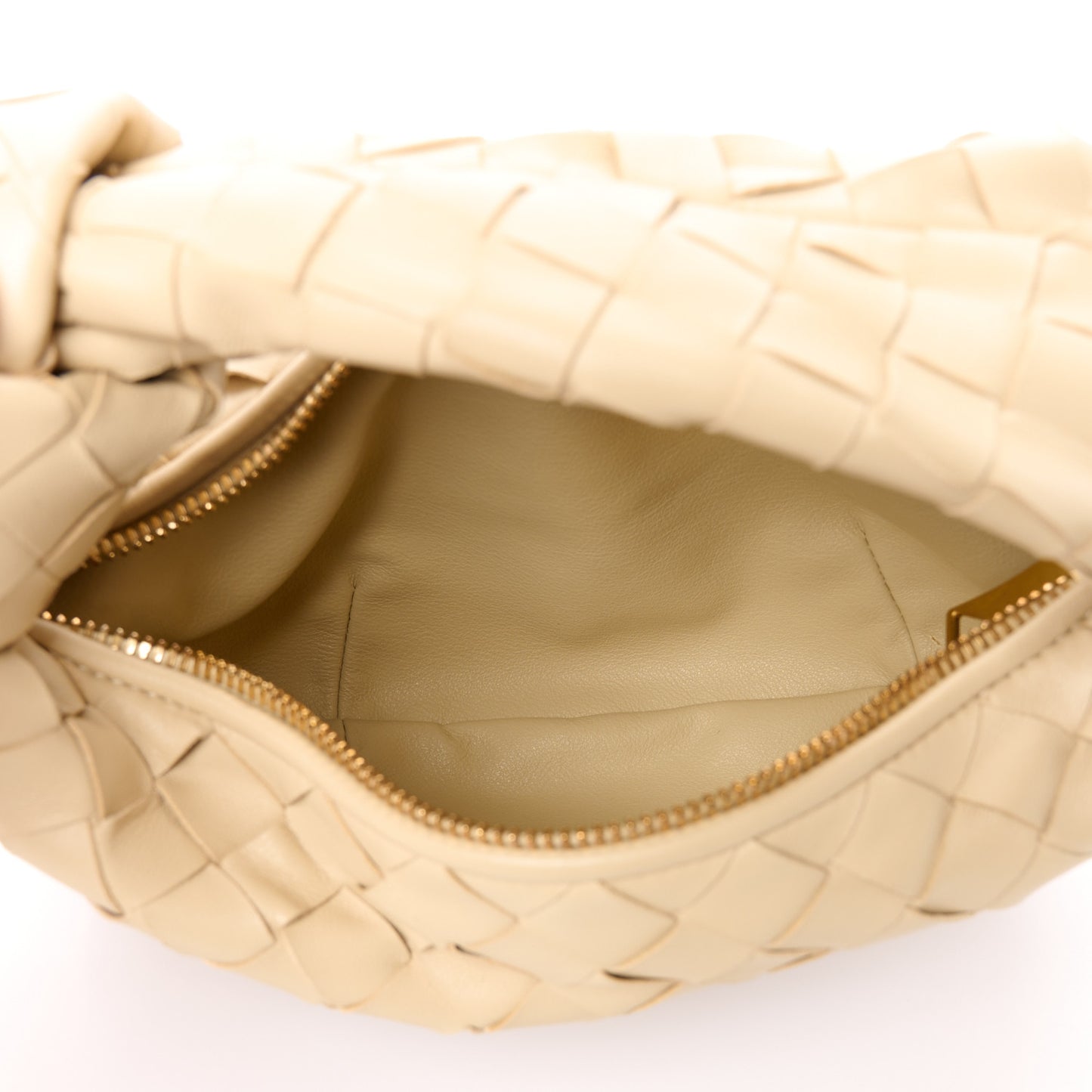 BOTTEGA VENETA Nappa Intrecciato Mini Jodie Porridge