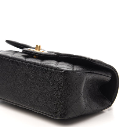 Chanel Caviar Quilted Mini Top Handle Rectangular Flap Black 7 of 11
