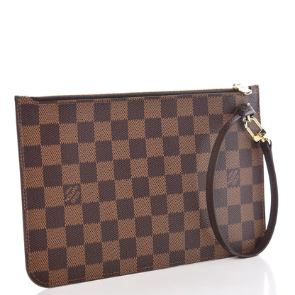 Louis Vuitton Damier Ebene Neverfull MM GM Pochette 3 of 7