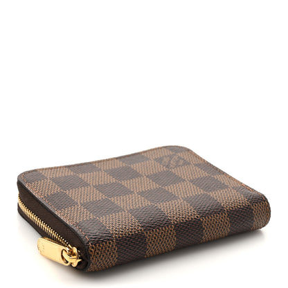 Louis Vuitton Damier Ebene Zippy Coin Purse 4 of 8