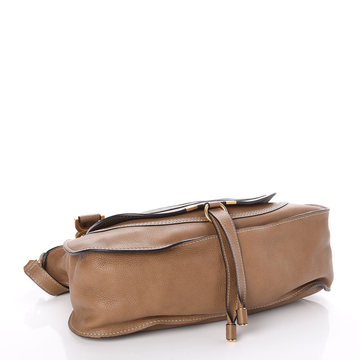 Calfskin Medium Marcie Satchel Nut