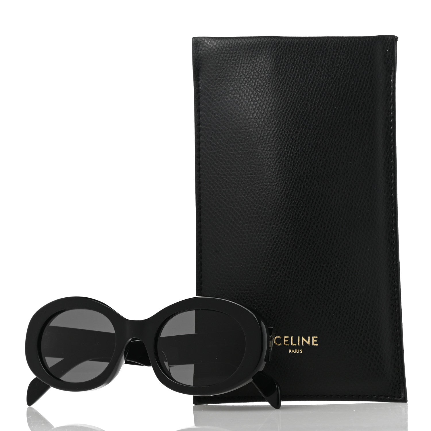 Celine Acetate Triomphe 01 Sunglasses CL 40194U Black 8 of 8