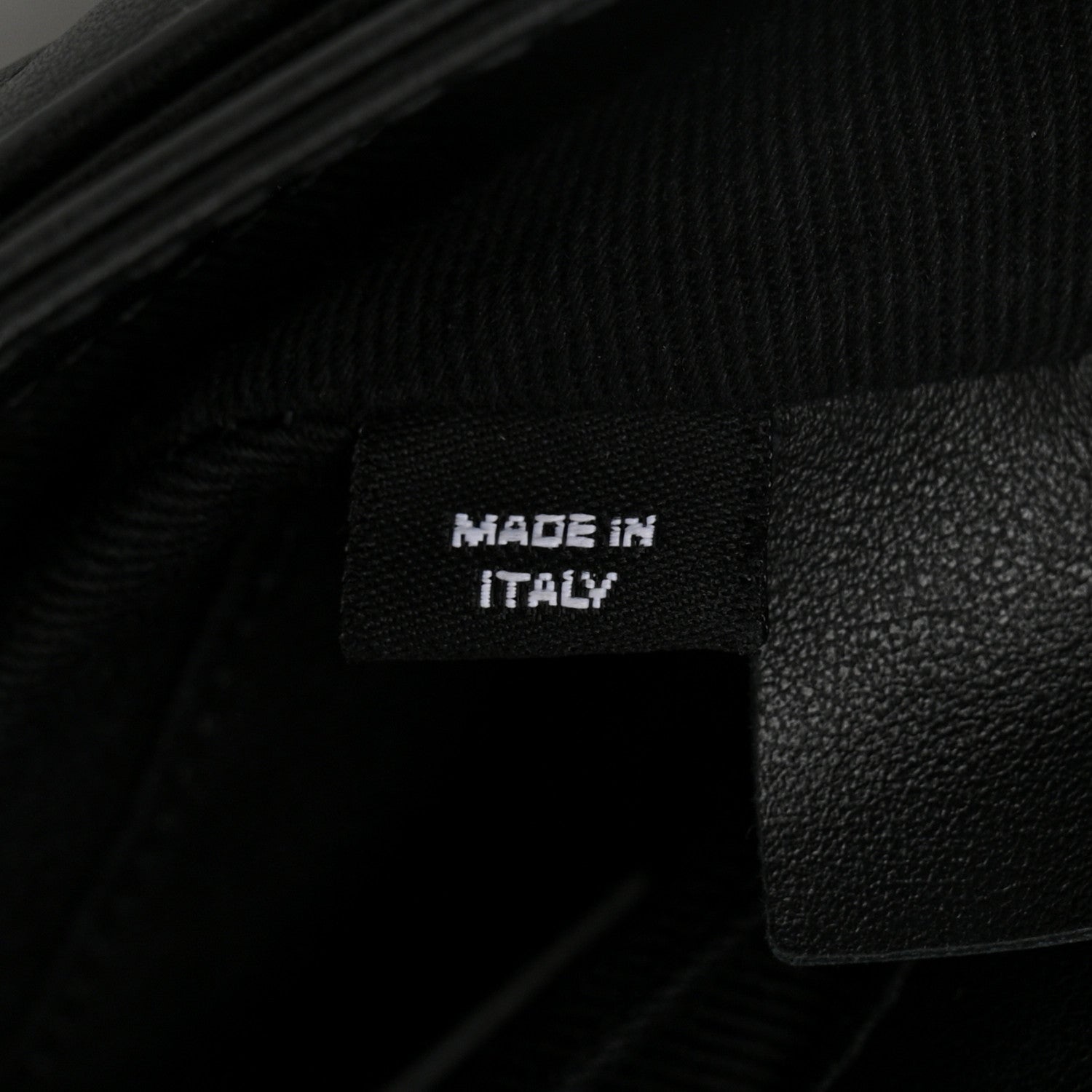 Chanel Calfskin Quilted CC Uniform Flap Belt Bag Black 7 of 11