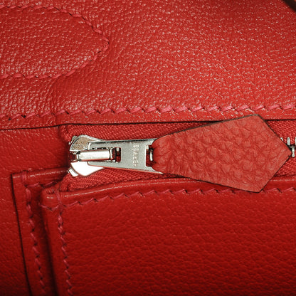Hermes Togo Birkin 30 Geranium 17 of 21