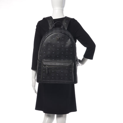 MCM Visetos Large Stark Backpack Black 2 of 9