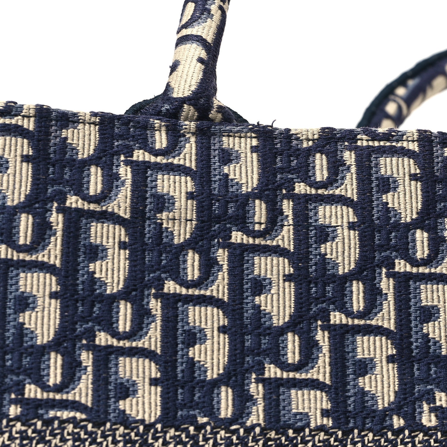Christian Dior Oblique Medium Book Tote Blue Multicolor 11 of 12