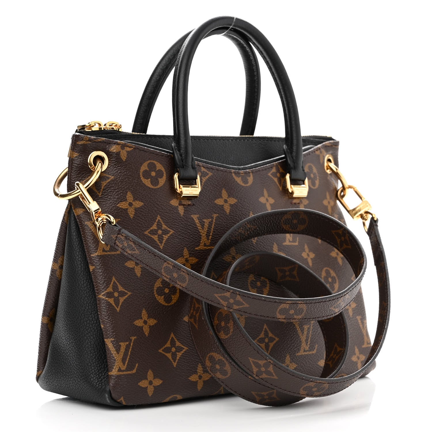 Louis Vuitton Monogram Pallas Full BB Black 3 of 11