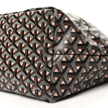 Goyard Goyardine Saint Louis Claire Voie PM Black Pink 10 of 10