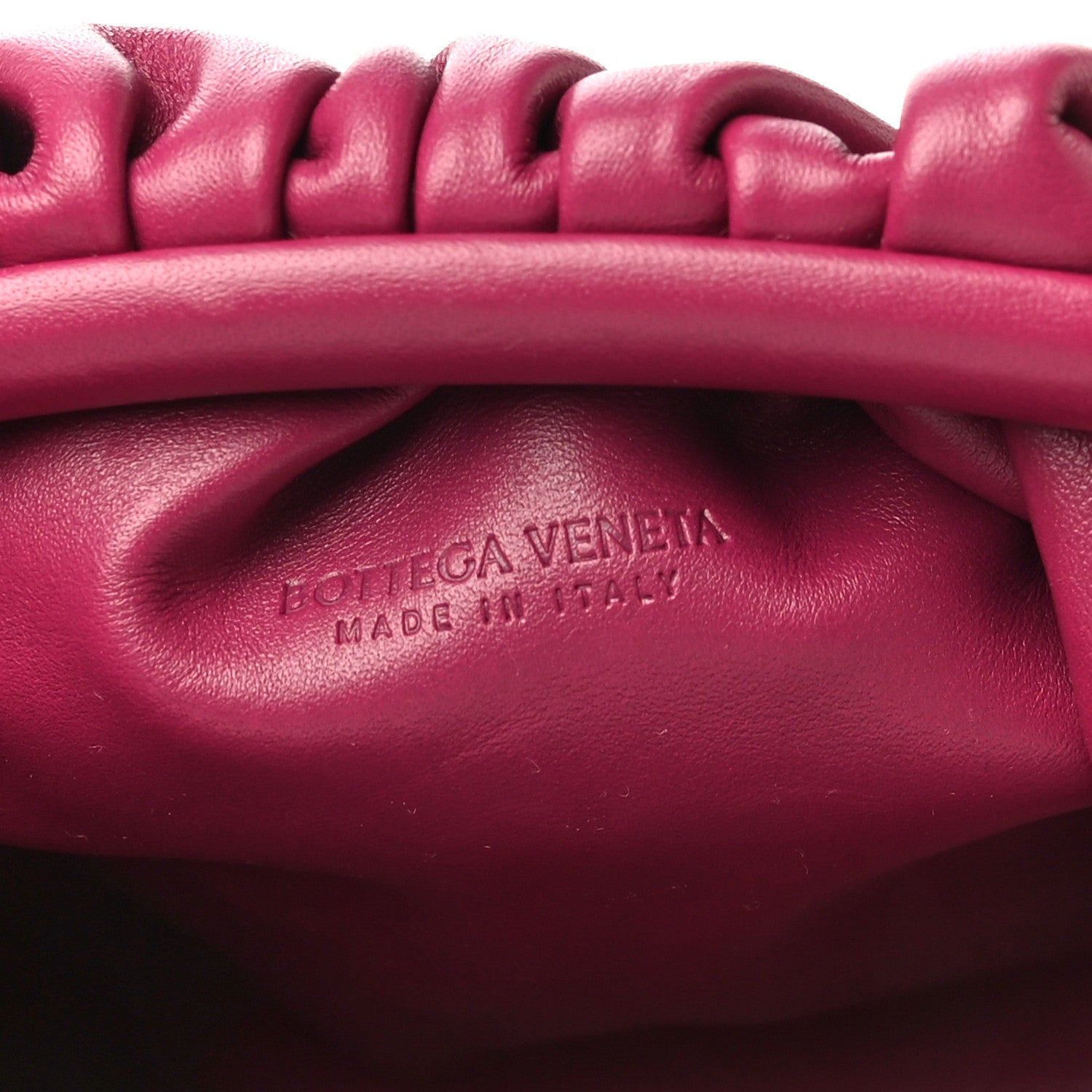 Bottega Veneta Butter Calfskin The Mini Pouch Cinnabar 6 of 11