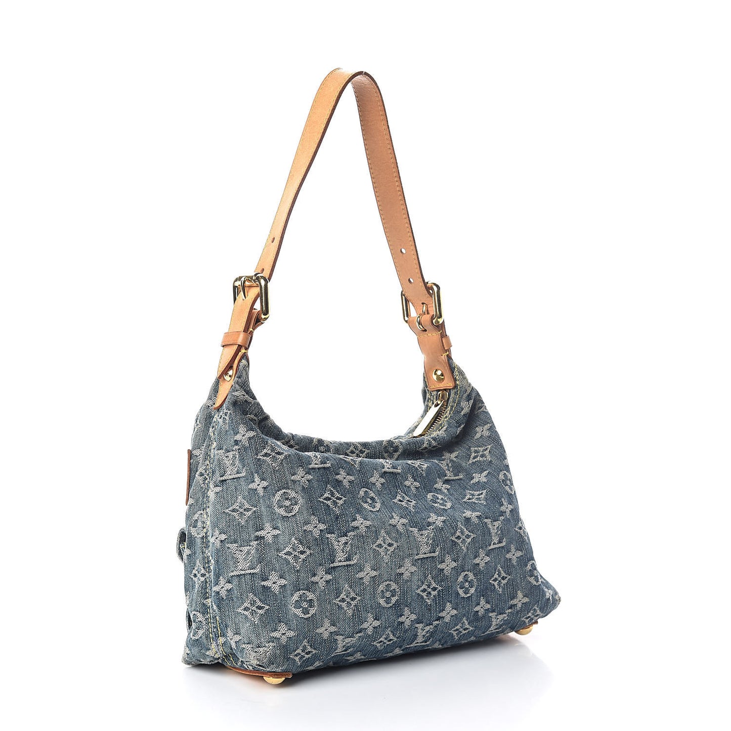 Monogram Denim Baggy PM Blue