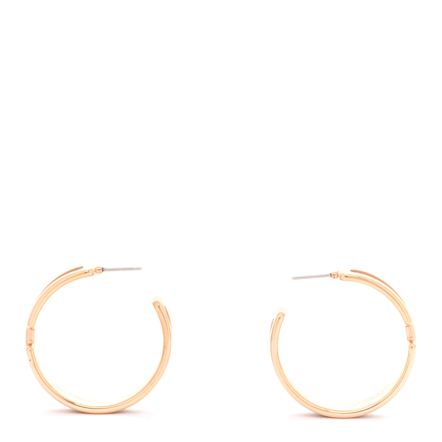 Madame Calfskin Olympe Earrings Trench Naturel