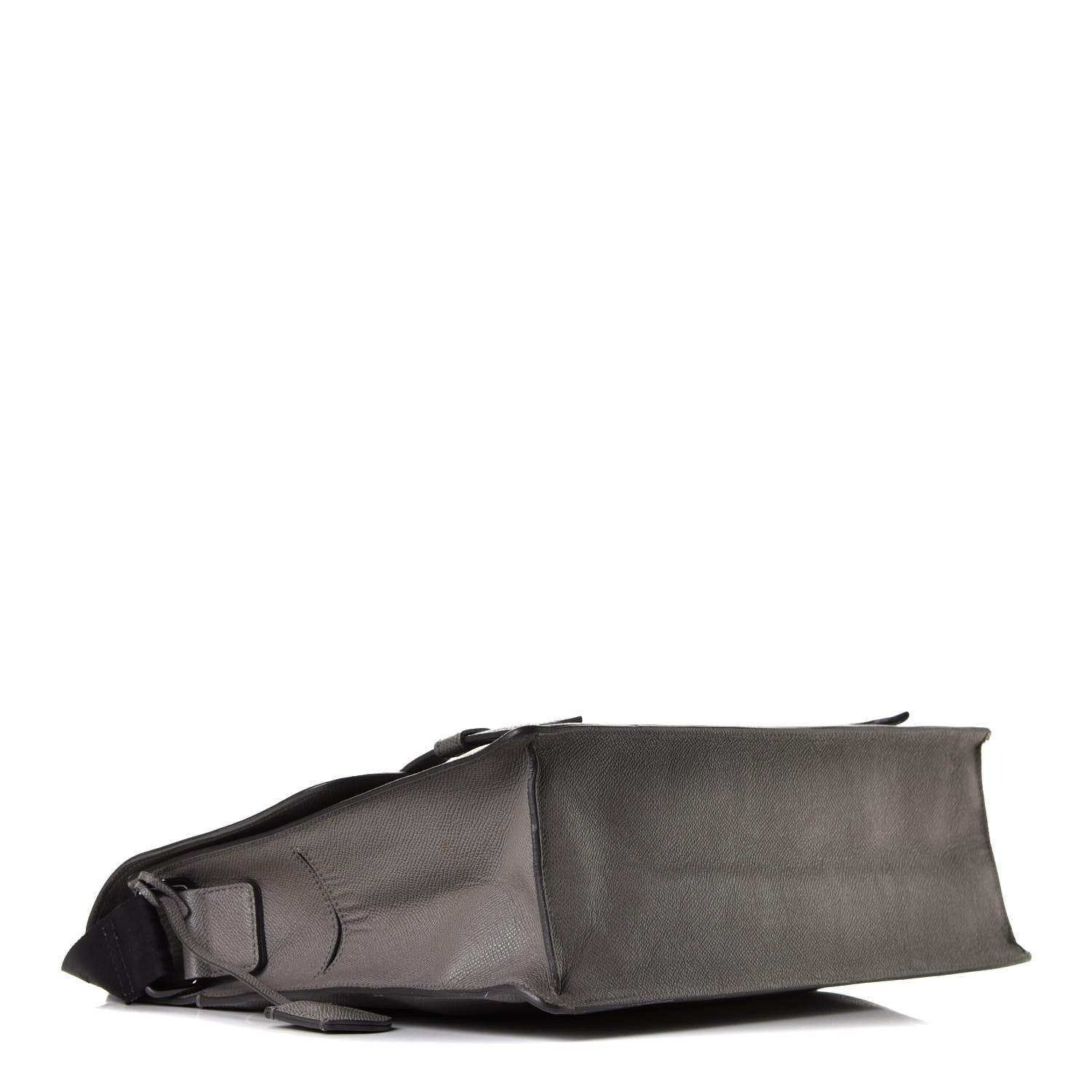 Burberry London Grainy Calfskin Rivendale Messenger Bag Grey 6 of 8