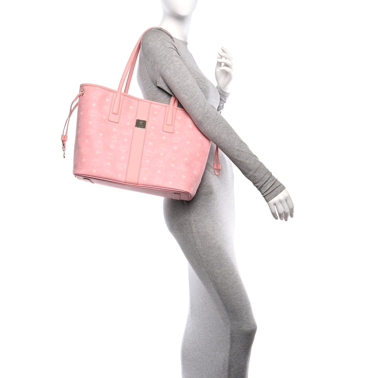 Visetos Medium Liz Reversible Shopper Tote Blossom Pink