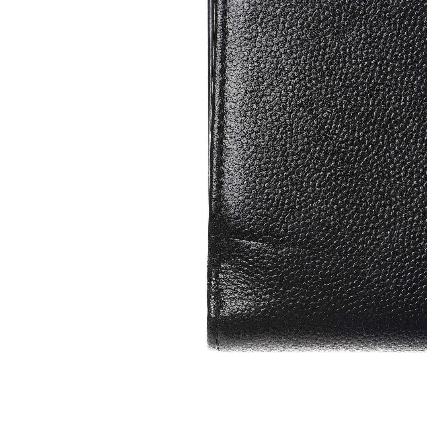 Chanel Caviar Sevruga French Compact Wallet Black 9 of 9
