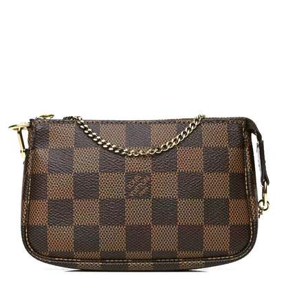 Louis Vuitton Damier Ebene Mini Pochette Accessories 1 of 4