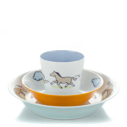 Hermes Porcelain Adada Set of 3 1 of 11