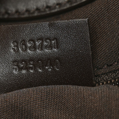 Gucci Monogram Large Sukey Tote Dark Brown 7 of 7