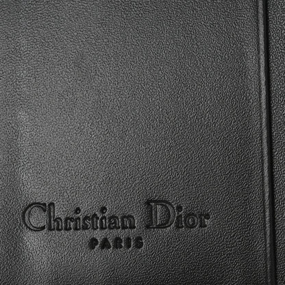 Christian Dior Monogram Compact Saddle Wallet Black 6 of 10