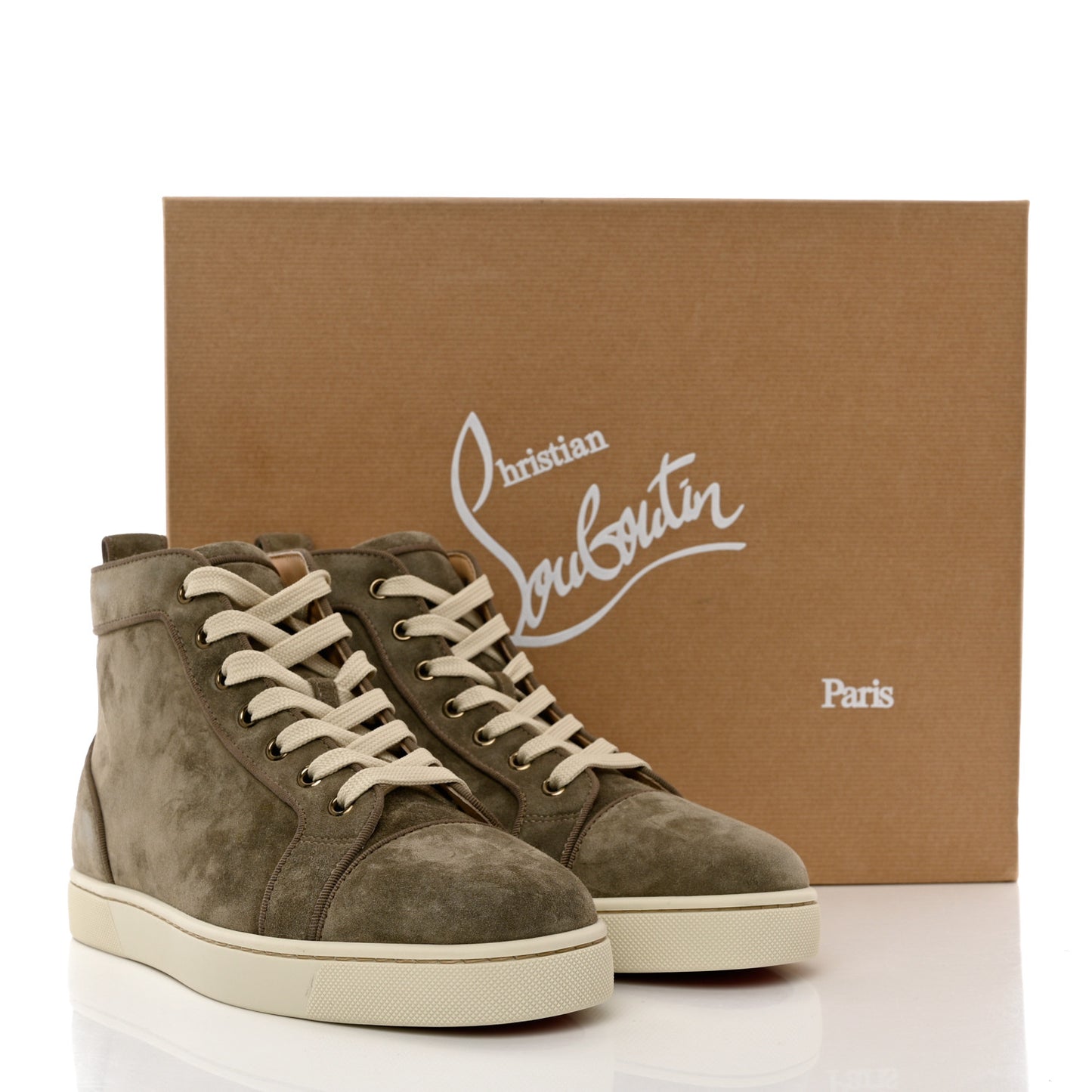 Suede Louis Orlato Sneakers 40 Green