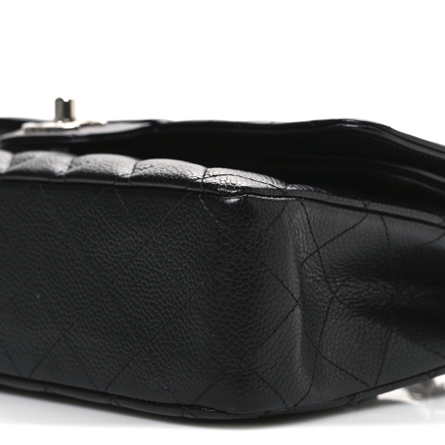 Chanel Caviar Quilted Medium Double Flap Black 10 of 10