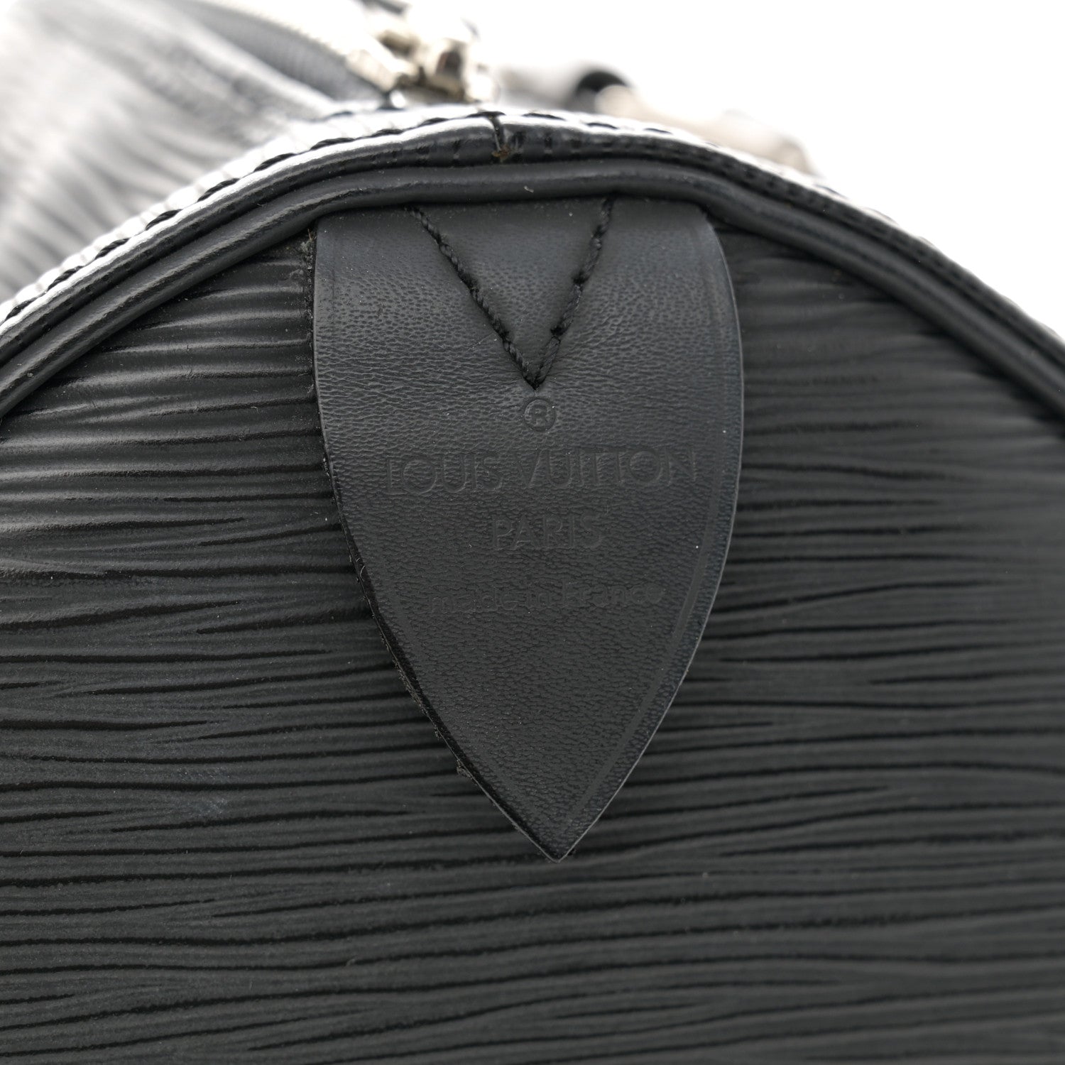 Louis Vuitton Epi Speedy 30 Black 6 of 12