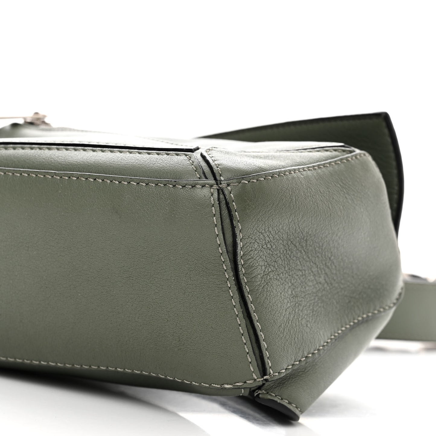 Calfskin Mini Puzzle Bumbag Dark Sage