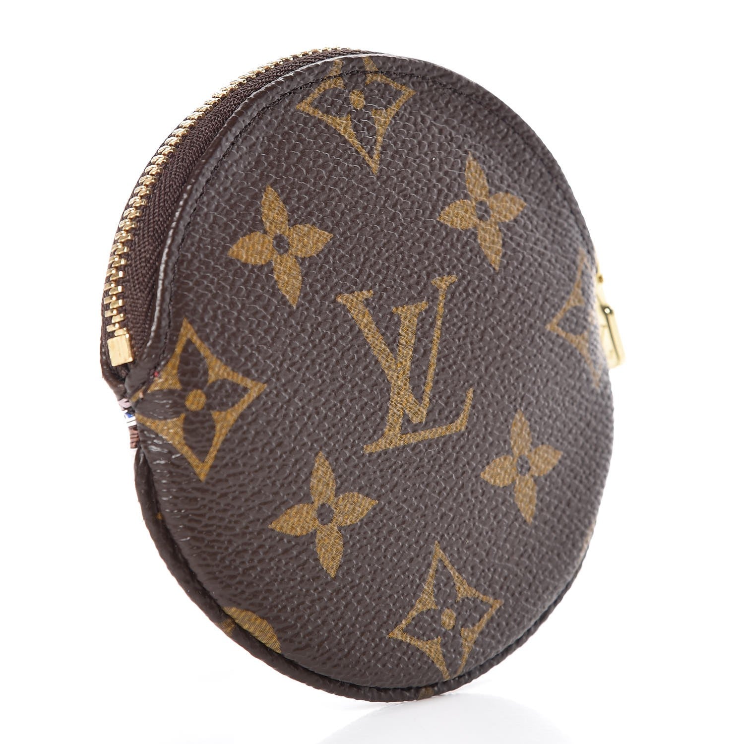 Louis Vuitton Monogram 2016 Christmas Animation Round Coin Purse Rouge 3 of 7