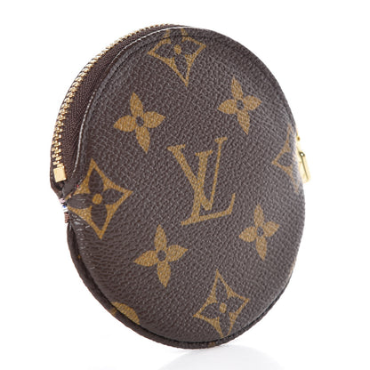 Louis Vuitton Monogram 2016 Christmas Animation Round Coin Purse Rouge 3 of 7