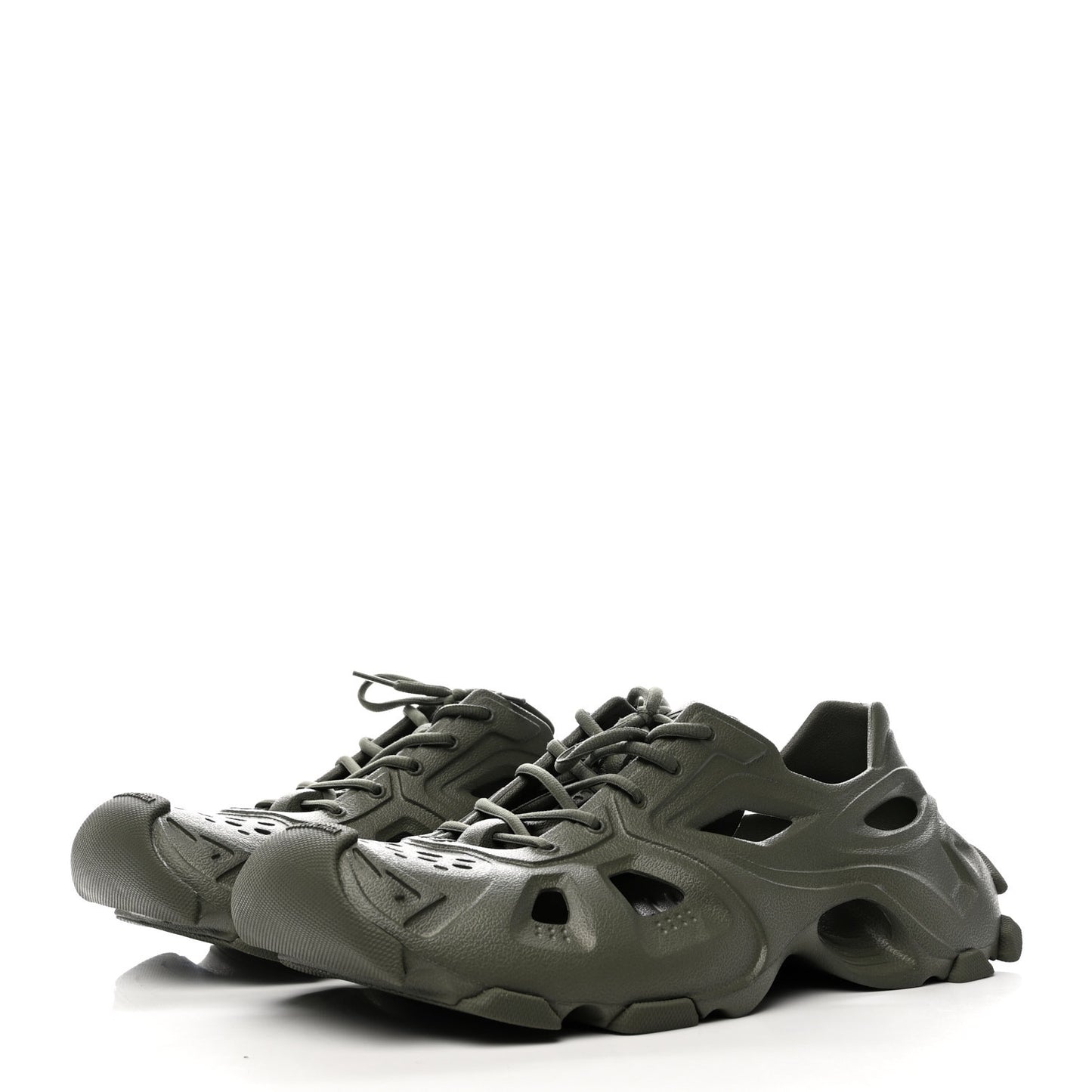 EVA Molded Mens HD Low Top Sneakers 43 Khaki