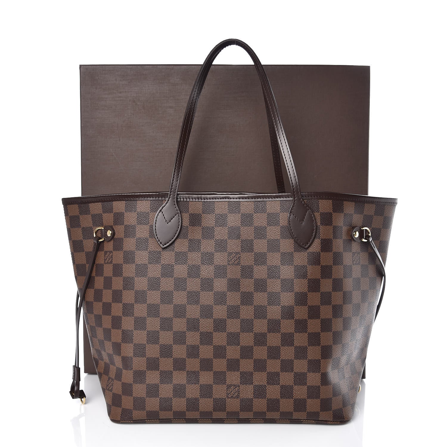 Louis Vuitton Damier Ebene Neo Neverfull MM Rose Ballerine 20 of 20