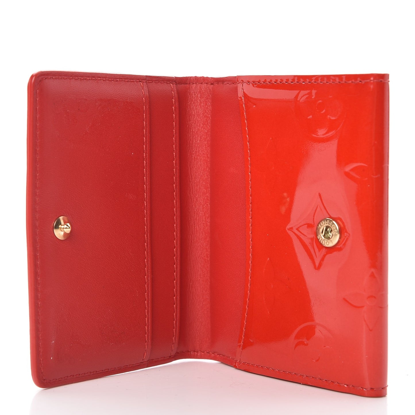 Vernis Ludlow Wallet Rouge