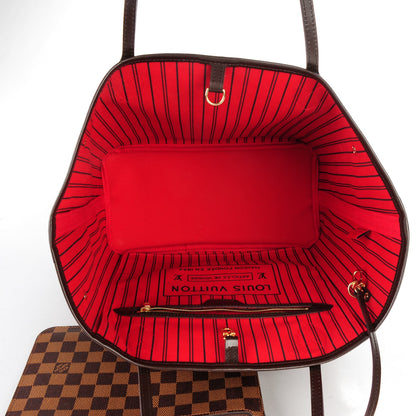 Louis Vuitton Damier Ebene Neo Neverfull MM 5 of 9
